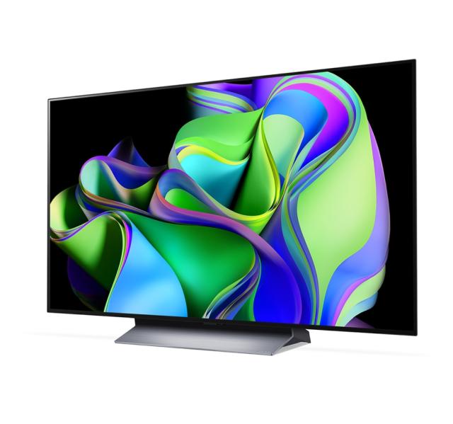 Телевизор LG OLED48C31LA, 48" UHD OLED evo, 4K (3840 x 2160), DVB-C/T2/S2, Full Cinema Screen, Alpha 9 Processor, 120Hz, ThinQ AI, HDR10, VRR, NVIDIA G-SYNC, AMD FreeSync, Dolby Vision, Dolby Atmos, Wi-Fi, Bluetooth, HDMI, USB, Airplay 2, Multi View,