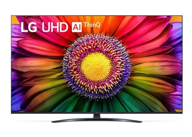 Телевизор LG 50UR81003LJ, 50" 4K UltraHD TV 4K (3840 x 2160), DVB-T2/C/S2, webOS 23 Smart TV, ThinQ AI, a5 AI Processor 4K Gen6, WiFi, HDR10 pro, HLG, ALLM/HGiG, 4K Upscaling, AI Sound, Voice Controll, AirPlay, HDMI eARC,Quick Card, CI, LAN, USB, Blu