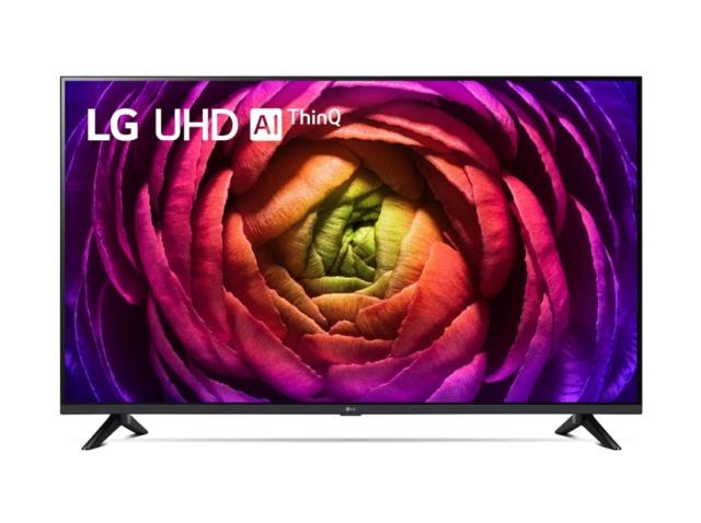 Телевизор LG 55UR73003LA, 55" 4K UltraHD TV 4K (3840 x 2160), DVB-T2/C/S2, webOS Smart TV, Game Optimizer , ThinQ AI, Processor a5 Gen6, WiFi 802.11ac, HDR10 PRO, 4K Upscaling, HDMI, CI, LAN, USB, 2 Pole Stand, Black