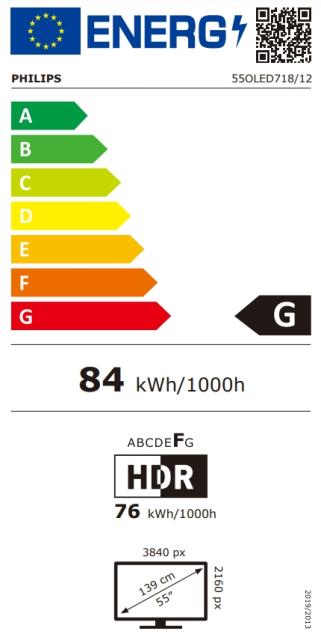 Телевизор Philips 55OLED718/12, 55" UHD 4K OLED 120Hz Ultra-low lag, 3840x2160, DVB-T/T2/T2-HD/C/S/S2, Ambilight, HDR10+, Google TV, Dolby Vision, Atmos, P5 Perfect/Al, 99%DCI/P3, 16GB, BT 5.0, HDMI 2.1, VRR, USB, Cl+, 802.11ac, Lan, G-Sync, Free Syn