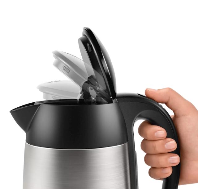 Електрическа кана Bosch TWK3P420, Kettle, DesignLine, 2000-2400 W, 1.7 l,  Stainless steel