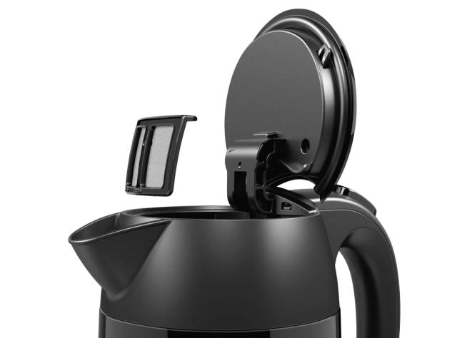 Електрическа кана Bosch TWK3P423, Kettle, DesignLine, 2000-2400 W, 1.7 l,  Black