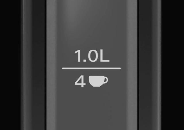 Електрическа кана Bosch TWK3P423, Kettle, DesignLine, 2000-2400 W, 1.7 l,  Black