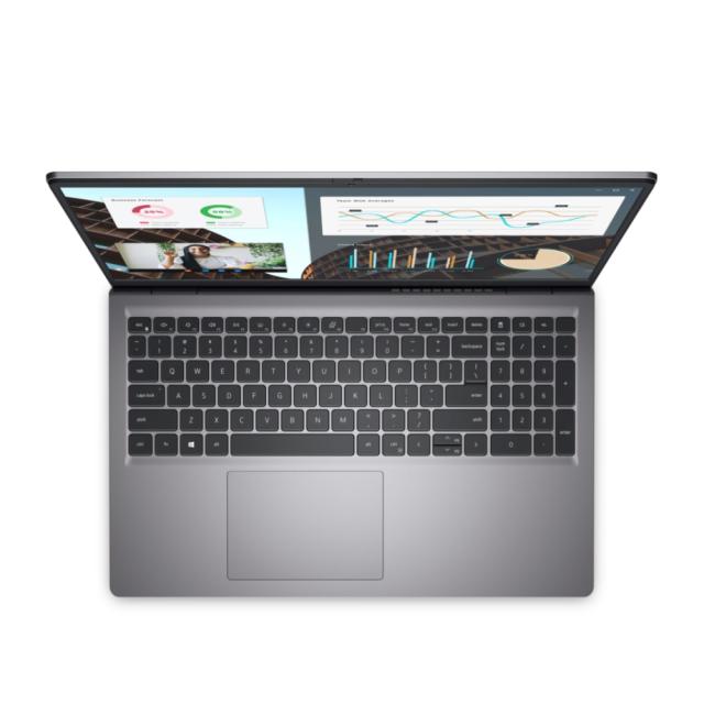 Лаптоп Dell Vostro 3530, Intel Core 5-1335U (12 MB Cache, up to 4.60 GHz), 15.6" FHD (1920x1080) AG 120Hz WVA 250nits, 8GB, 1x8GB DDR4, 256GB PCIe M.2, UHD Graphics, HD Cam and Mic, 802.11ac, BG KB, UBU, 3Y BOS