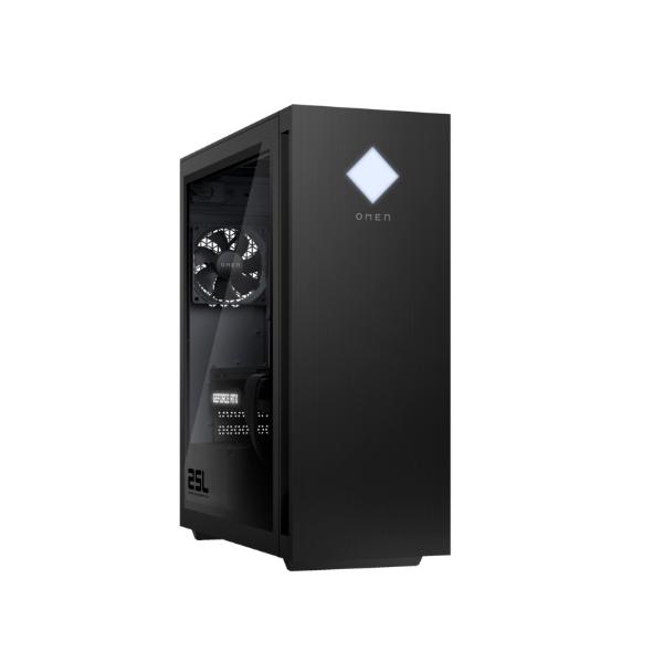Настолен компютър OMEN by HP GT15-1005nu Black Glass, Core i7-13700F (2.1Ghz, up to 5.2GHz/24MB/16C), Kingston FURY 16GB DDR5 5200Mhz 2DIMM, 512GB PCIe SSD, NVIDIA GeForce RTX 4070 Ti 12GB, Wifi 6 ax 2x2, HP Keyboard & HP Mouse, Free DOS. 2Y Warranty