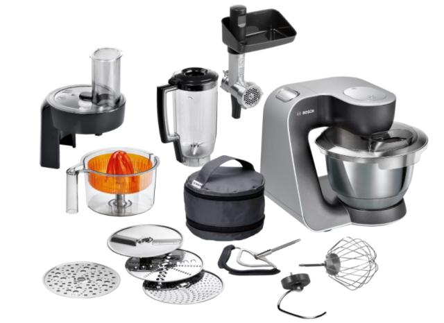 Кухненски робот Bosch MUM58M59, MUM5, Compact Kitchen Machine, 1000 W, black-silver