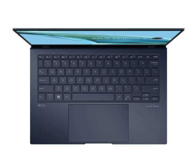 Лаптоп Asus Zenbook S OLED UX5304VA-OLED-NQ732X,  INTEL I7-1355U, OLED 13.3" 2.8K (2880 x 1800), 16GB LPDDR5(ON BD), 1TB SSD,Windows 11 Pro, Basalt Grey