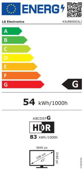 Телевизор LG 43UR80003LJ, 43" 4K UltraHD TV 4K (3840 x 2160), DVB-T2/C/S2, webOS 23 Smart TV, ThinQ AI, a5 AI Processor 4K Gen6, WiFi, HDR10 pro, HLG, ALLM/HGiG, 4K Upscaling, AI Sound, Voice Control, AirPlay, Quick Card, HDMI eARC, CI, LAN, USB, Blu