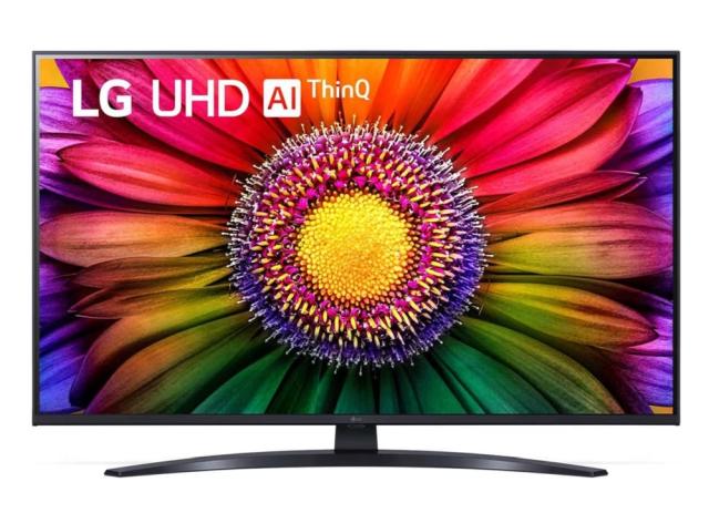 Телевизор LG 43UR81003LJ, 43" 4K UltraHD TV 4K (3840 x 2160), DVB-T2/C/S2, webOS 23 Smart TV, ThinQ AI, a5 AI Processor 4K Gen6, WiFi, HDR10 pro, HLG, ALLM/HGiG, 4K Upscaling, AI Sound, Voice Controll, AirPlay, HDMI eARC,Quick Card, CI, LAN, USB, Blu