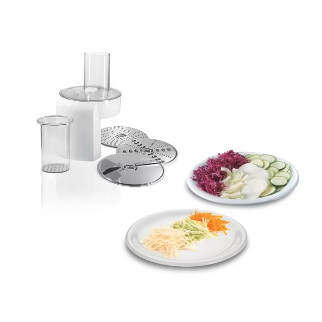 Кухненски робот Bosch MUM55761, Kitchen machine, MUM5, 900 W, Multi-motion-drive, 7 speeds, 3.9l stainless steel bowl, add accessories,  Red - silver