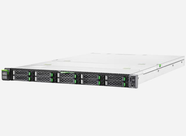 Сървър Fujitsu PRIMERGY RX2530 M5, 1U, 2xSocket, 1xXeon-Silver 4210, 32GB (2x16 GB RG ECC 2933 1R), 8x2.5"bay, 2x1.2TB 10K SAS HP 2.5" EP, 2x1Gb, SAS/SATA HBA PSAS CP 2100-8i FH/L, 1xPSU 800W HPL (94% efficiency), Win SVR Std 2022 ENG 1pk DSP 16 Core
