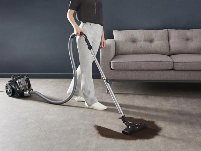 Прахосмукачка Rowenta RO4B75EA Compact Power XXL, Black, 900W, 2.5L, 75 dB, 2in1 crevice, parquet, upholstery, mini turbo, precizion flex crevice
