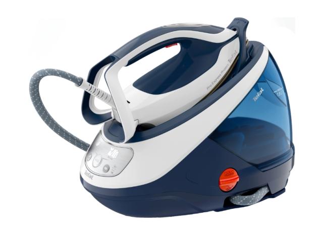 Парогенератор TEFAL GV9221E0 ProExpress Protect, blue, 2600W, electronic temp settings, 7,6bars, 140g/min, steam boost 550g/min, Durilium Airglide Autoclean Ultra Thin soleplate, AD, AO, removable water tank 1,8L, calc collector, lock system, fast he