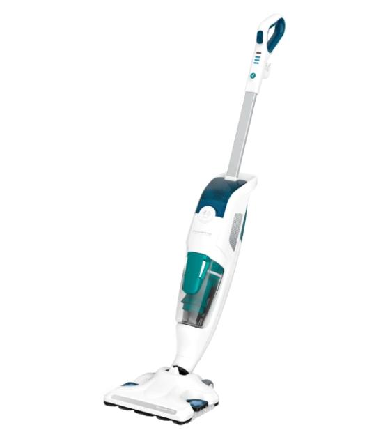 Парочистачка ROWENTA RY7777WH CLEAN&STEAM REVOLUTION GREEN, Microfiber pads 2 'All floors' & 2 'Hard Spot', Water filtration cartridge x3, Essential oilchips x20, Carpetglider
