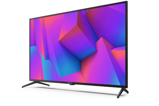 Телевизор Sharp 40FE2E, 40" LED Linux TV, FULL HD 1920x1080, DVB-T/T2/C/S/S2, Active Motion 200, 1 000 000:1, 2x10W, Dolby Digital, DTS HD, Google Assistant, Chromecast Built-in, 3HDMI, 3.5mm jack/line-out, CI+, USB, Wi-Fi, LAN, Video/Audio input (3x