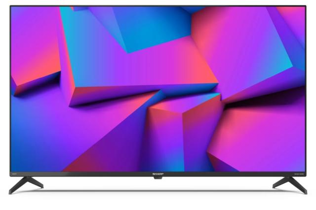 Телевизор Sharp 43FK2E, 43" LED  Linux TV, 4K Ultra HD 3840x2160 Frameless, 1 000 000:1, DVB-T/T2/C/S/S2, Active Motion 400, HARMAN/KARDON, HDR10, Dolby Digital, DTS:X, 4xHDMI 2.1, SD card, 3.5mm jack/line-out, CI+, USB, Wi-Fi, BT, LAN, Micro SD Card