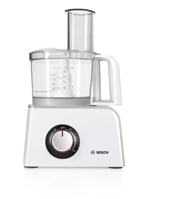Кухненски робот Bosch MCM4200, Food processor, MCM4 Styline, 800 W, add. Citrus press, Juice extractor, Dough Tool, Liquidiser plastic, Beige - White