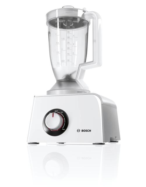 Кухненски робот Bosch MCM4200, Food processor, MCM4 Styline, 800 W, add. Citrus press, Juice extractor, Dough Tool, Liquidiser plastic, Beige - White