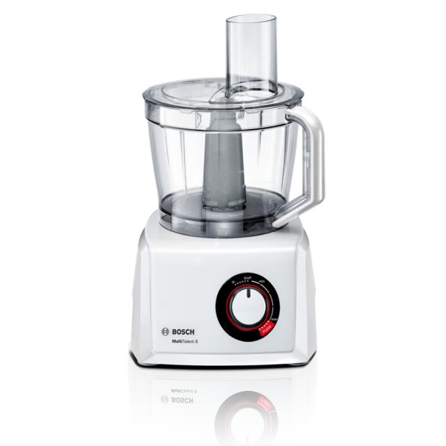 Кухненски робот BOSCH MC812W872, Food processor, MultiTalent 8, 1250 W, add.Tritan blender, Juice extractor, Dough Tool,Whiter