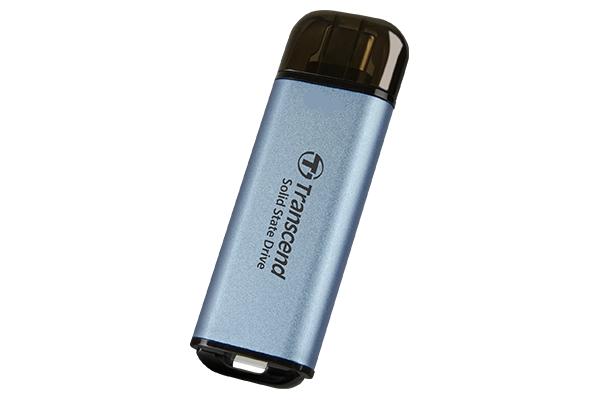 Твърд диск Transcend 512GB, USB External SSD, ESD300C, USB 10Gbps, Type C