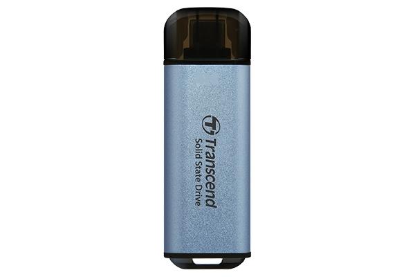 Твърд диск Transcend 512GB, USB External SSD, ESD300C, USB 10Gbps, Type C