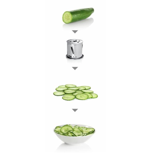 Месомелачка Bosch MFW68660, Meat mincer, ProPower, 800 W - 2000W, Discs: 3 / 4,8 / 8 mm, Sausage attachment, Fruit press attachmen, Kebbe attachment, Out: 4.3kg/min, Black