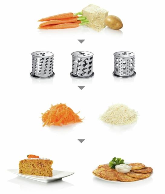 Месомелачка Bosch MFW67440, Meat mincer, ProPower, 700 W - 2000W, Discs: 3 / 4,8 / 8 mm, Sausage attachment, Kebbe attachment, Out: 3.5kg/min, Black