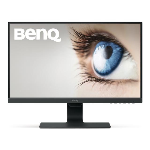 Монитор BenQ GW2480E, 23" (58.42 cm) IPS, 5ms, 1000:1, 20M:1 DCR, 8 bit, 250cd/m2, Speakers, Flicker-free, LBL, Brightness Intelligence, VGA, HDMI, DP