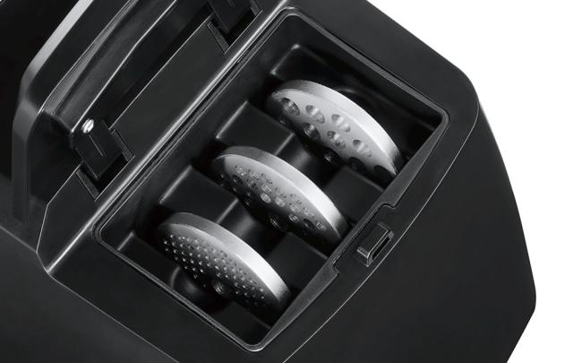 Месомелачка Bosch MFW67450, Meat mincer ProPower, 700W - 2000W, Discs: 3 / 4,8 / 8 mm; Sausage attachment; Attachment for kibbutz / meatballs; Fruit pressing attachment; Out: 3.5kg/min, Black