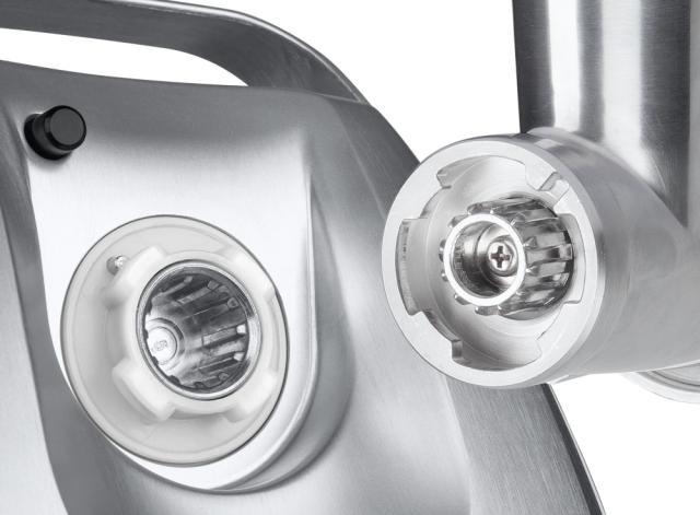 Месомелачка Bosch MFW67450, Meat mincer ProPower, 700W - 2000W, Discs: 3 / 4,8 / 8 mm; Sausage attachment; Attachment for kibbutz / meatballs; Fruit pressing attachment; Out: 3.5kg/min, Black