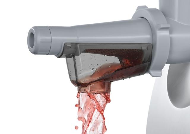 Месомелачка Bosch MFW67450, Meat mincer ProPower, 700W - 2000W, Discs: 3 / 4,8 / 8 mm; Sausage attachment; Attachment for kibbutz / meatballs; Fruit pressing attachment; Out: 3.5kg/min, Black