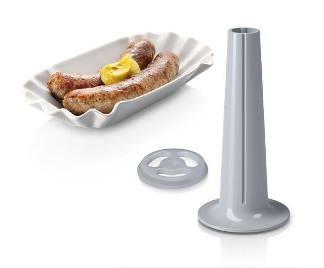Месомелачка Bosch MFW67450, Meat mincer ProPower, 700W - 2000W, Discs: 3 / 4,8 / 8 mm; Sausage attachment; Attachment for kibbutz / meatballs; Fruit pressing attachment; Out: 3.5kg/min, Black