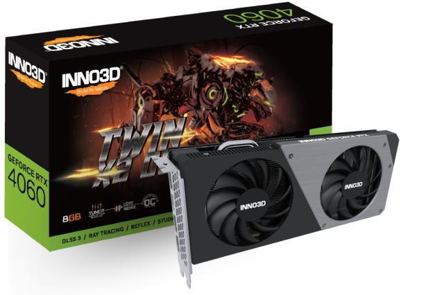 Видео карта Inno3D GeForce RTX 4060 Twin X2 OC