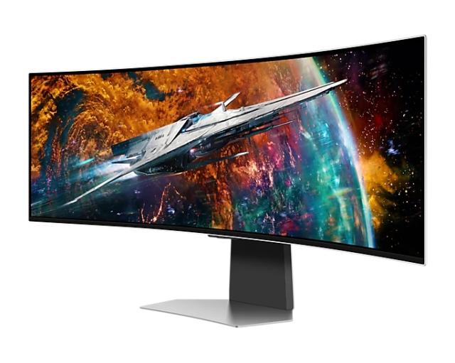 Монитор Samsung LC49CG950, 49" Odyssey G9 GAMING, Curved OLED, 1800R, 240Hz, Smart. 32:9, 5120 x 1440, 250 cd/m2, Display Port , HDMI,Micro HDMI, USB Hub, Silver