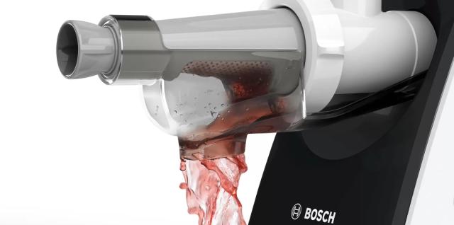 Месомелачка Bosch MFW3X15W Meat grinder, CompactPower, 500 W, White