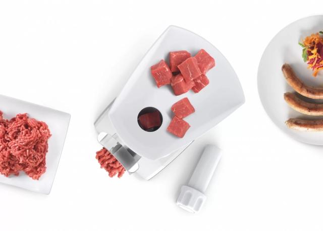 Месомелачка Bosch MFW3910W Meat grinder, CompactPower, 500 W, White