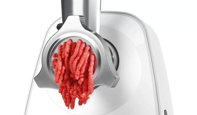 Месомелачка Bosch MFW2515W Meat grinder, SmartPower, 350 W, White