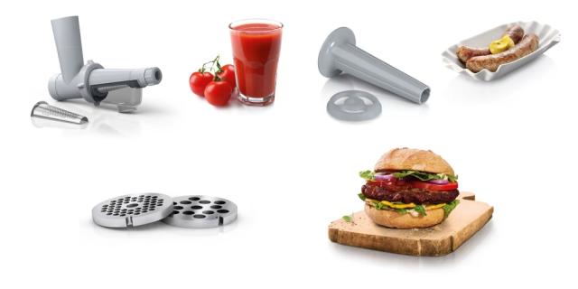Месомелачка Bosch MFW2515W Meat grinder, SmartPower, 350 W, White