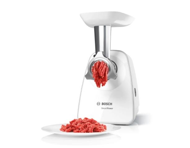Месомелачка Bosch MFW2510W Meat grinder, SmartPower, 350 W, White