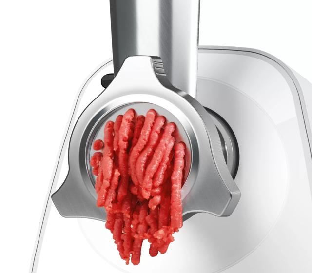Месомелачка Bosch MFW2510W Meat grinder, SmartPower, 350 W, White
