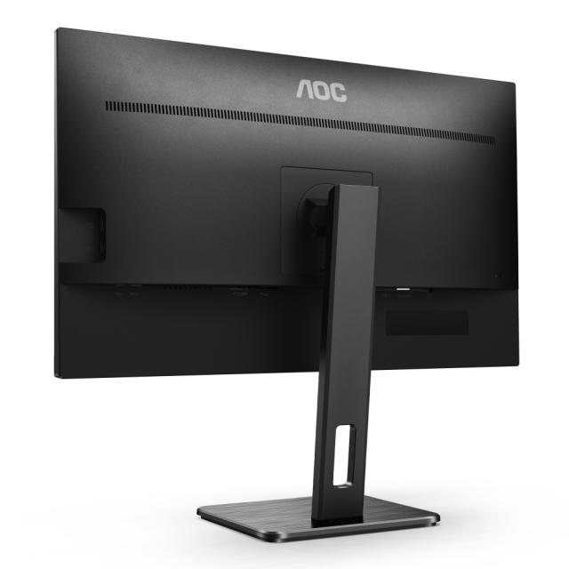 Монитор AOC 27P2Q, 27" (68.58 cm) WLED IPS, 75Hz, 4ms (GtG), 50M:1, 300 cd/m², VGA, HDMI, DisplayPort, 3x USB 3.2