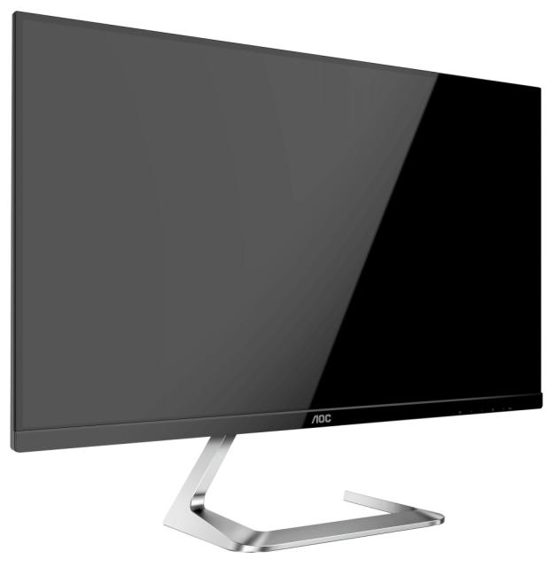 Монитор AOC Q27T1, 27" IPS WLED, 2560x1440@75Hz, 5ms GtG, 350cd m/2, 1000:1, DCR 50m:1, Adaptive Sync, FlickerFree, Low Blue Light, Tilt, Swivel, 2xHDMI, DP