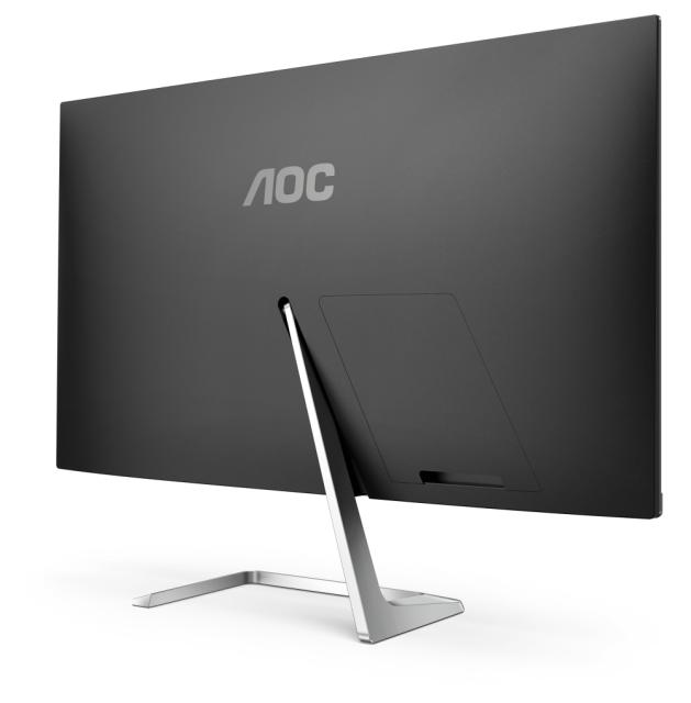 Монитор AOC Q27T1, 27" IPS WLED, 2560x1440@75Hz, 5ms GtG, 350cd m/2, 1000:1, DCR 50m:1, Adaptive Sync, FlickerFree, Low Blue Light, Tilt, Swivel, 2xHDMI, DP