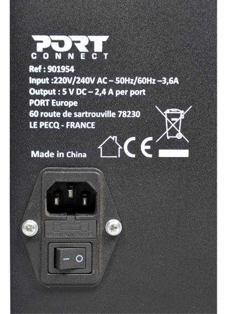 Зарядна станция PORT charging cabinet 10 tablets individual door lock