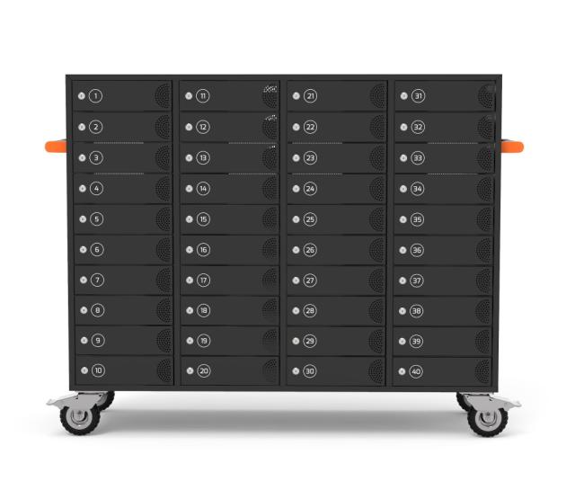 Зарядна станция PORT charging cabinet 40 slots individual doors