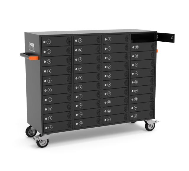 Зарядна станция PORT charging cabinet 40 slots individual doors