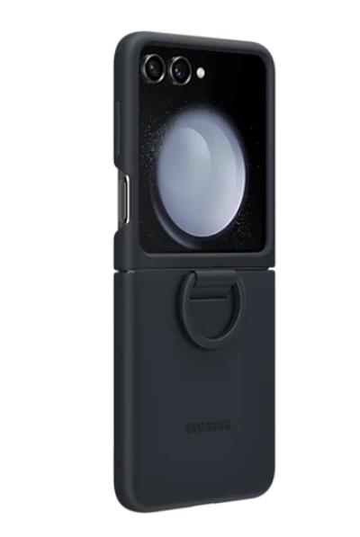 Калъф Samsung F731 Flip5 Silicone Case with Ring Indigo