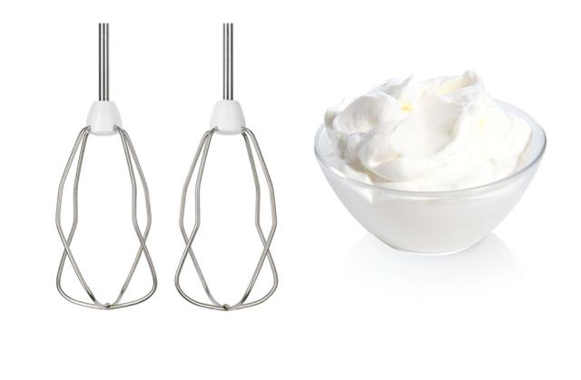 Миксер Bosch MFQ2600G, Hand mixer, 375 W, Stand with automatic rotating bowl, 4 speed settings, additional pulse/turbo setting, white