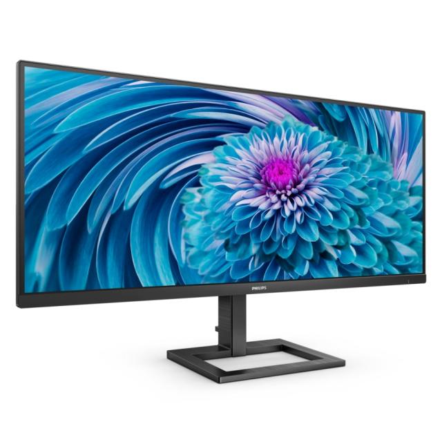 Монитор Philips 346E2LAE, 34" VA WLED, 3440x1440@100Hz, 4ms GtG, 1ms MPRT, 300cd m/2, 3000:1, Mega Infinity DCR, Adaptive Sync, FlickerFree, Low Blue Light, 3Wx2, Tilt, Height Adjust, HDMI, DP, USB Hub+Philips Smart Bottle