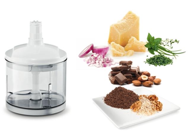 Пасатор Bosch MSM66120, Blender, ErgoMixx, 600 W, Included transparent jug & chopper, White